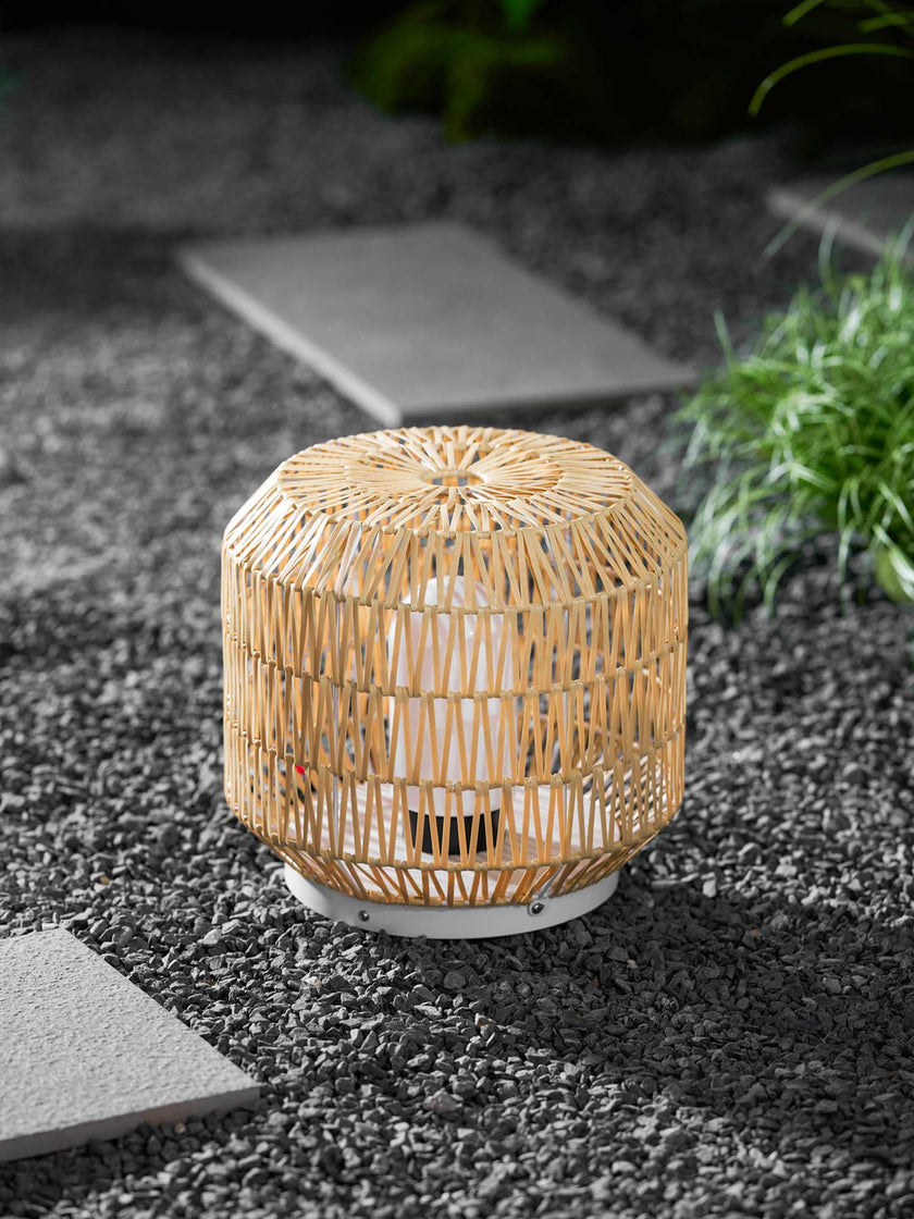 Rivelle Rattan Outdoor Lamp