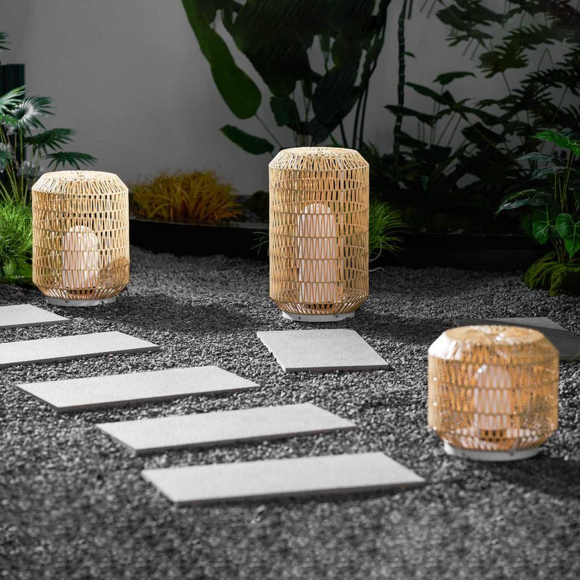 Rivelle Rattan Outdoor Lamp
