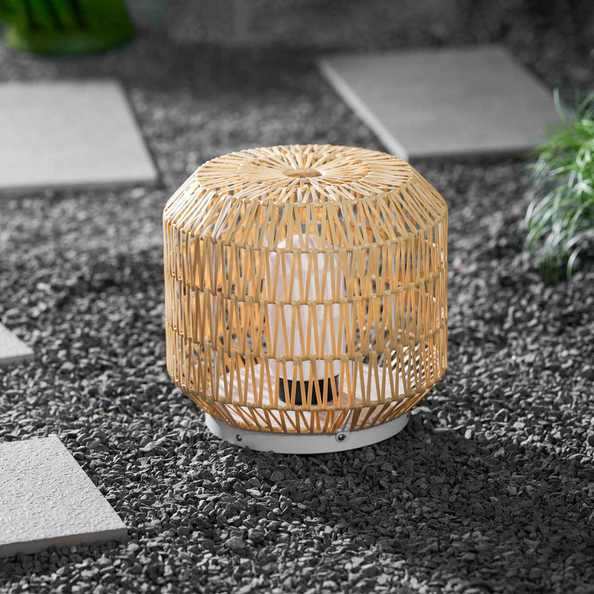 Rivelle Rattan Outdoor Lamp