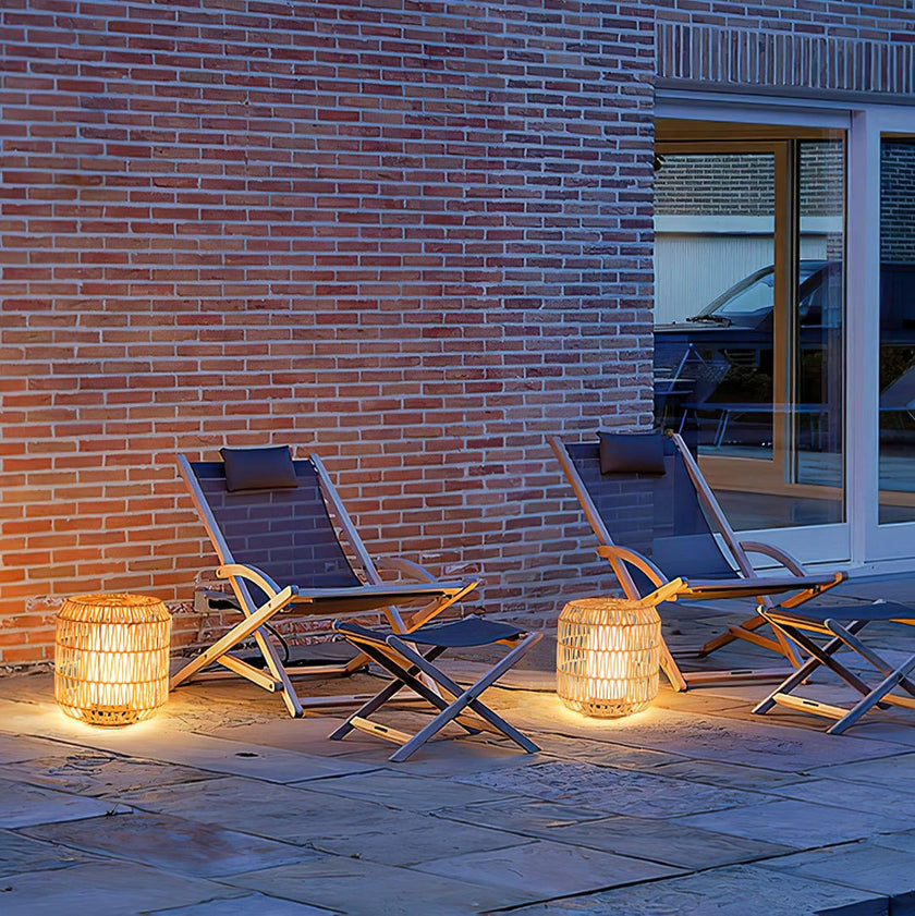 Rivelle Rattan Outdoor Lamp