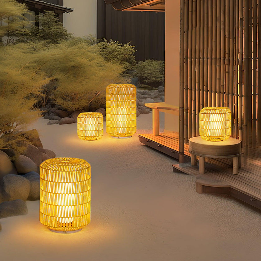 Rivelle Rattan Outdoor Lamp
