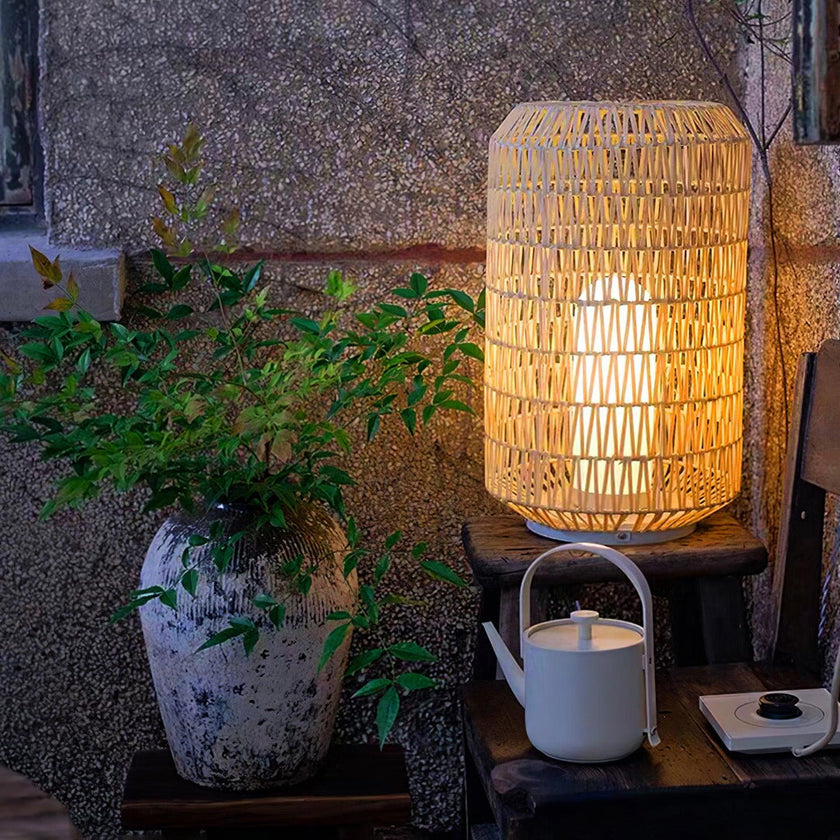 Rivelle Rattan Outdoor Lamp