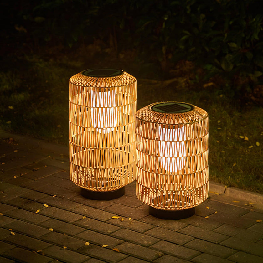 Rivelle Rattan Outdoor Lamp