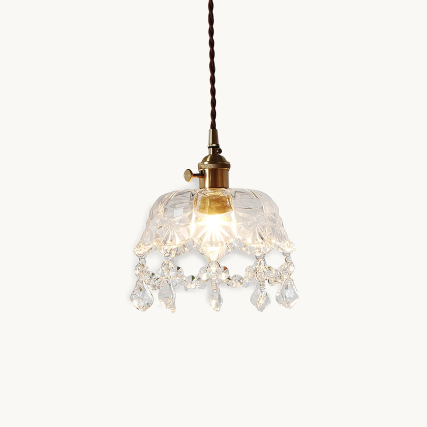 Rococo Court Crystal Pendant Lamp