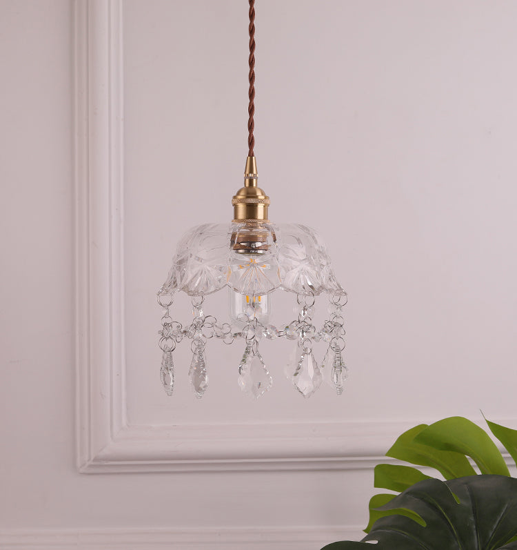Rococo Court Crystal Pendant Lamp