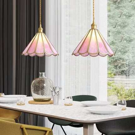 Romantic Luxury Glass Pendant Lamp
