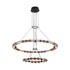 Rose Gold Bead Chandelier