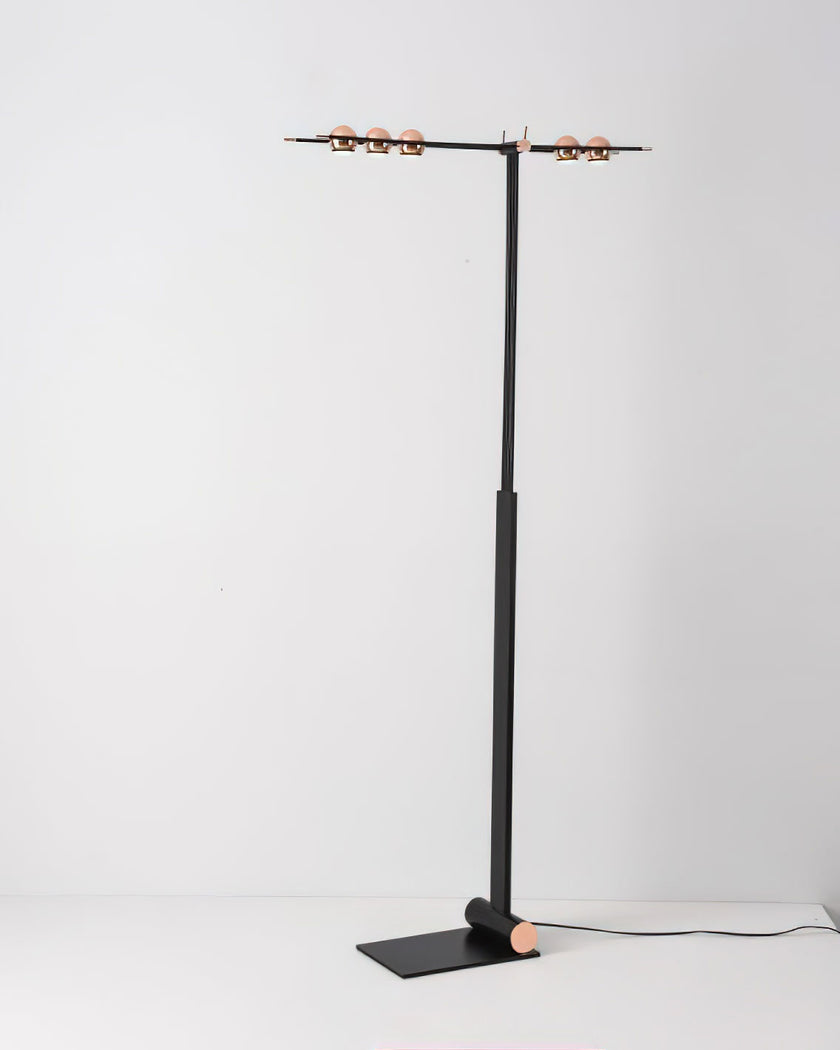 Rose Gold Bead Floor Lamp