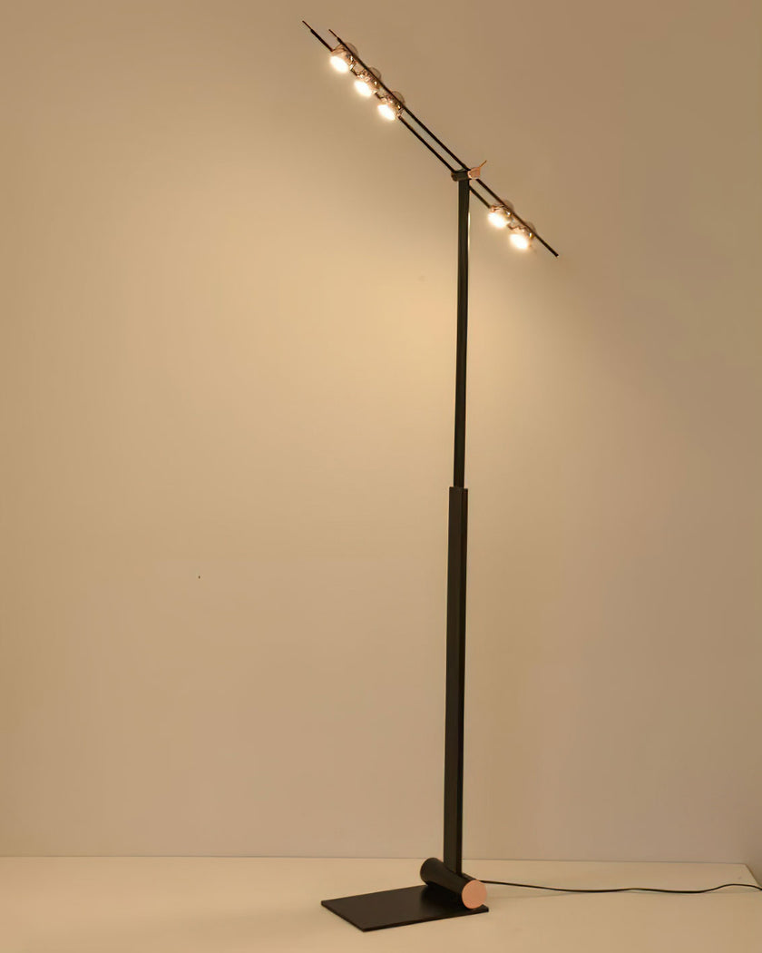 Rose Gold Bead Floor Lamp