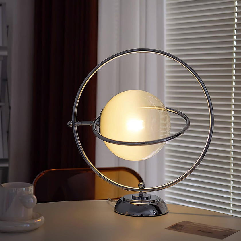 Rotating Planet Table Lamp