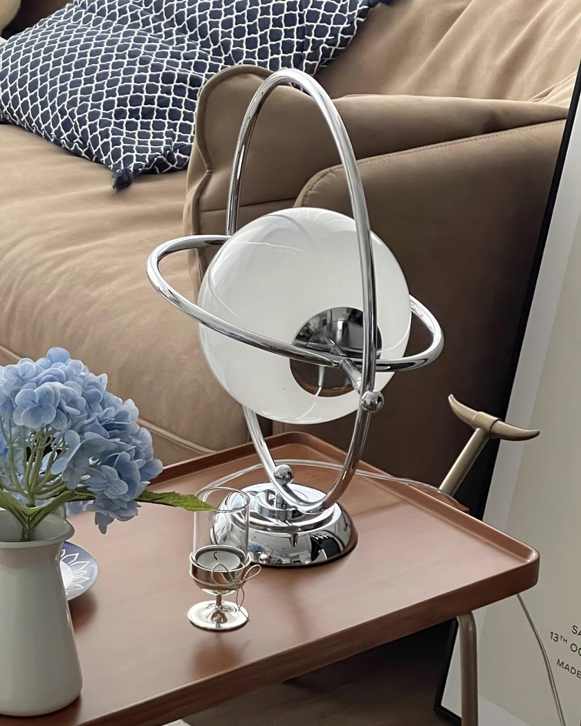 Rotating Planet Table Lamp