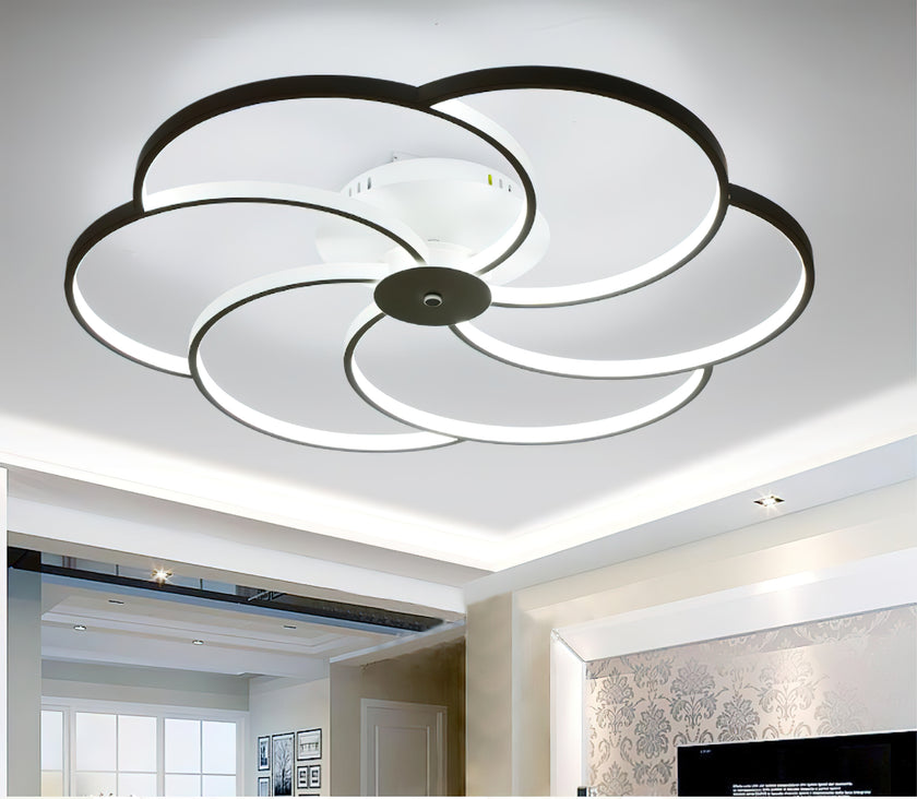 Round Flower LED Ceiling Light