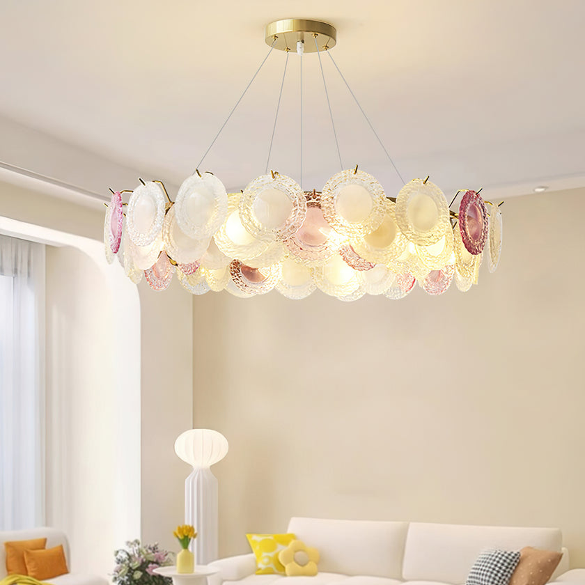 Round Rainbow Chandelier