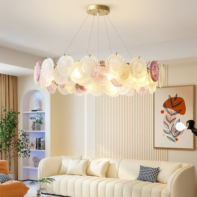 Round Rainbow Chandelier