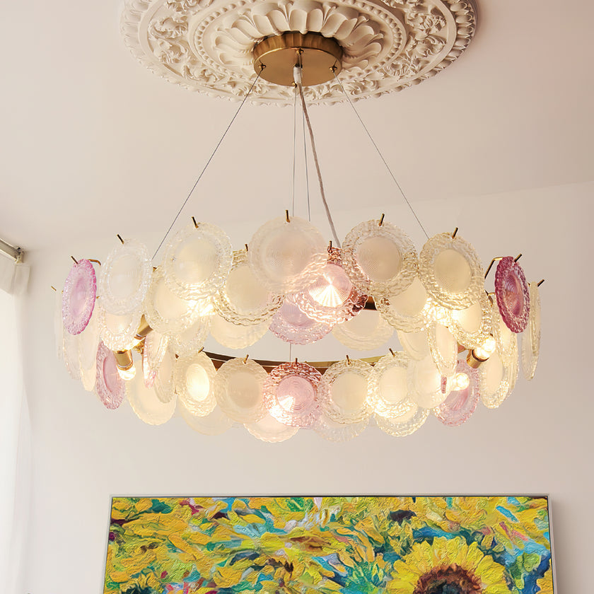 Round Rainbow Chandelier