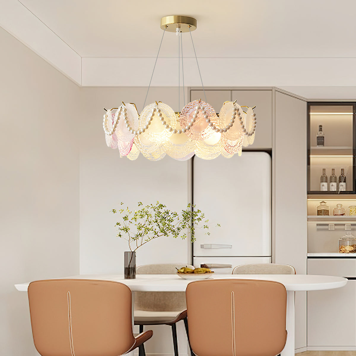 Round Rainbow Chandelier – detail 2