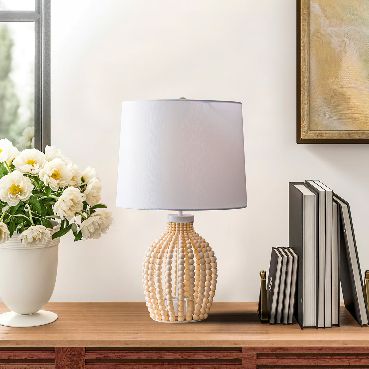 Rowan Beaded Table Lamp – detail 2