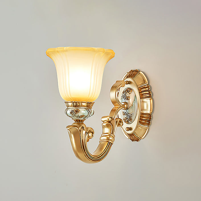 Royal Big Horn Wall Lamp