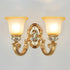 Royal Big Horn Wall Lamp