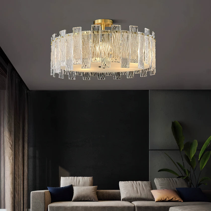 Scattered Glass Ceiling Lamp