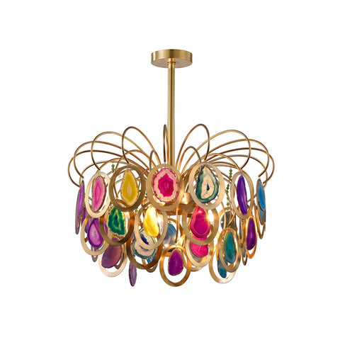 Sedona Agate Chandelier – detail 17