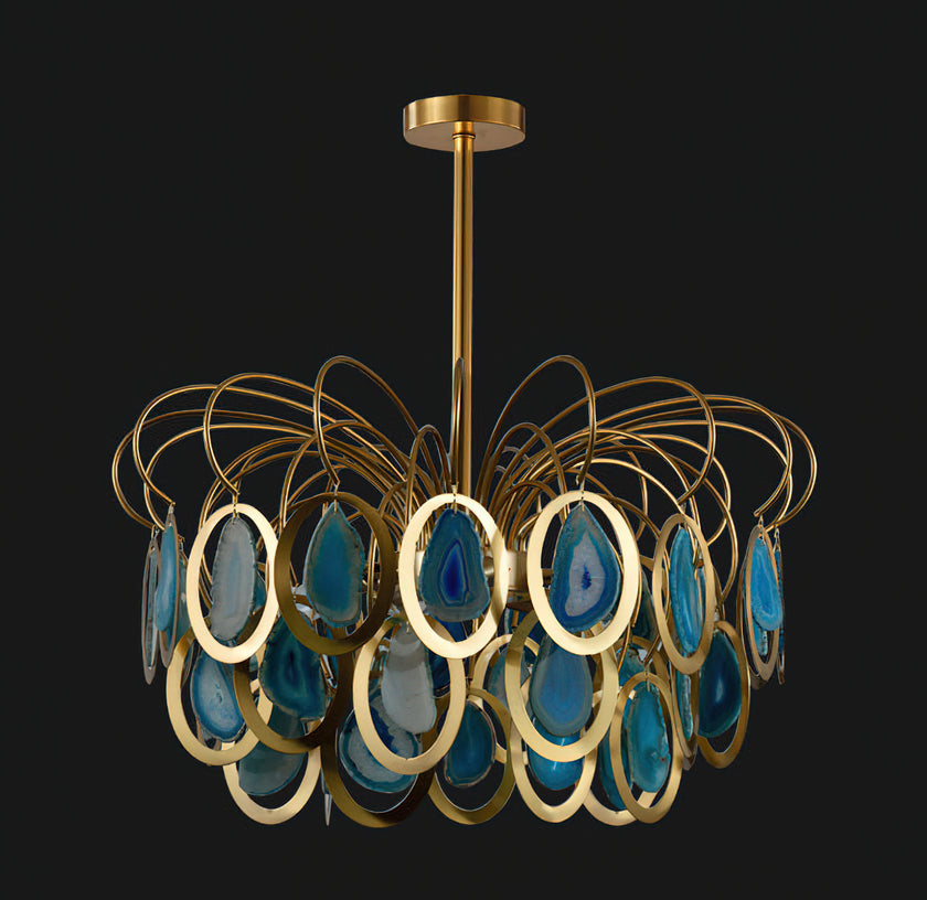 Sedona Agate Chandelier
