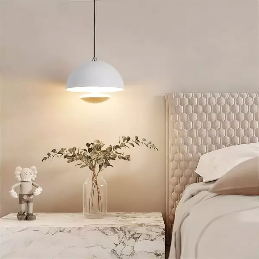 Semi-Circular Bud Pendant Light