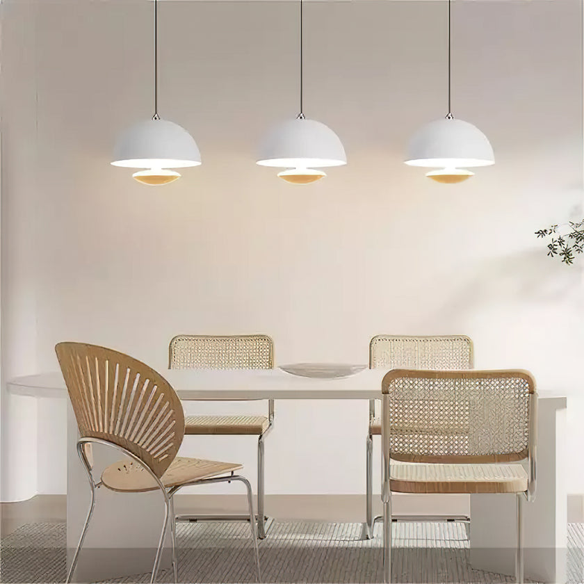 Semi-Circular Bud Pendant Light