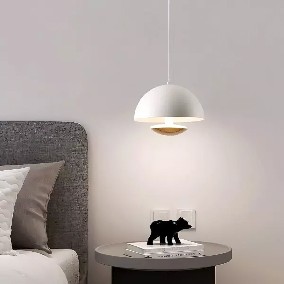 Semi-Circular Bud Pendant Light – detail 2