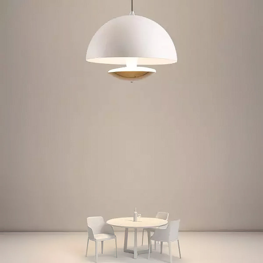 Semi-Circular Bud Pendant Light