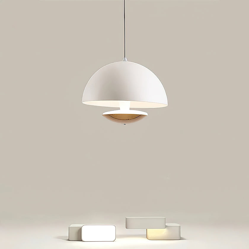 Semi-Circular Bud Pendant Light