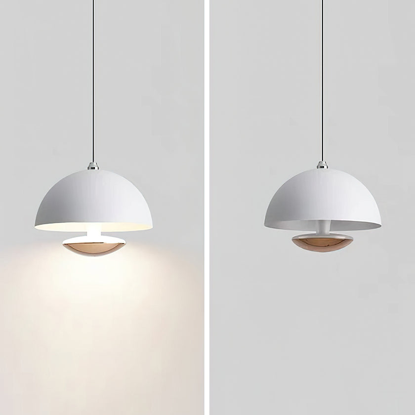 Semi-Circular Bud Pendant Light