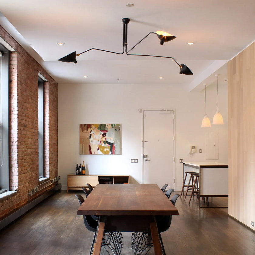 Serge Mouille Ceiling Light A