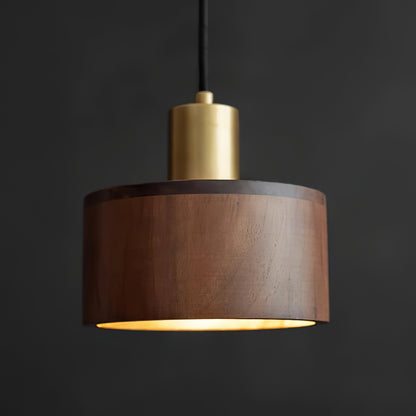 Shinki Walnut Pendant Light
