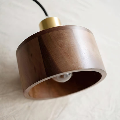 Shinki Walnut Pendant Light