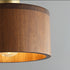 Shinki Walnut Pendant Light