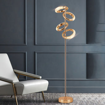 Shiny Earrings Floor Lamp