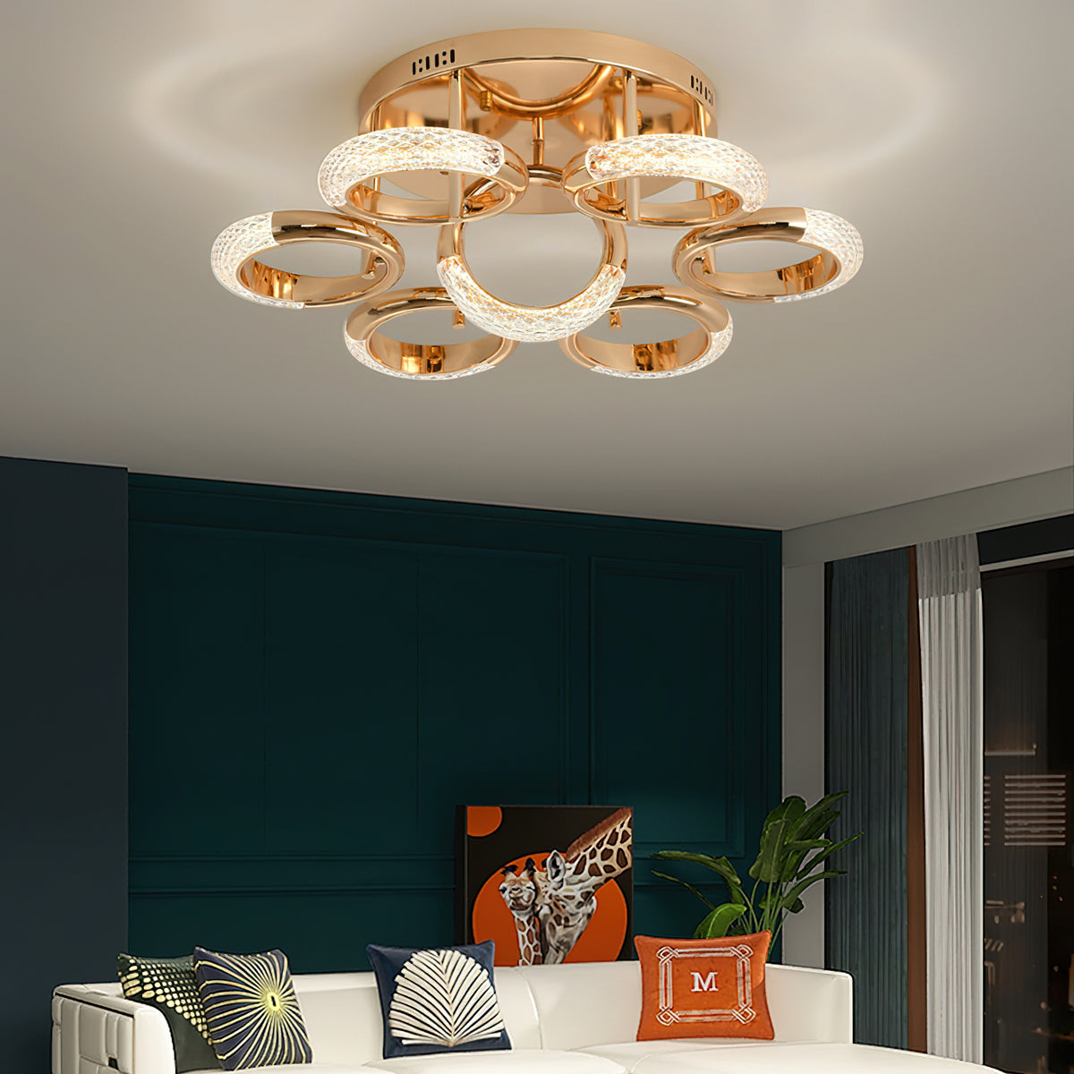 Shiny Earrings Ceiling Lamp – detail 2