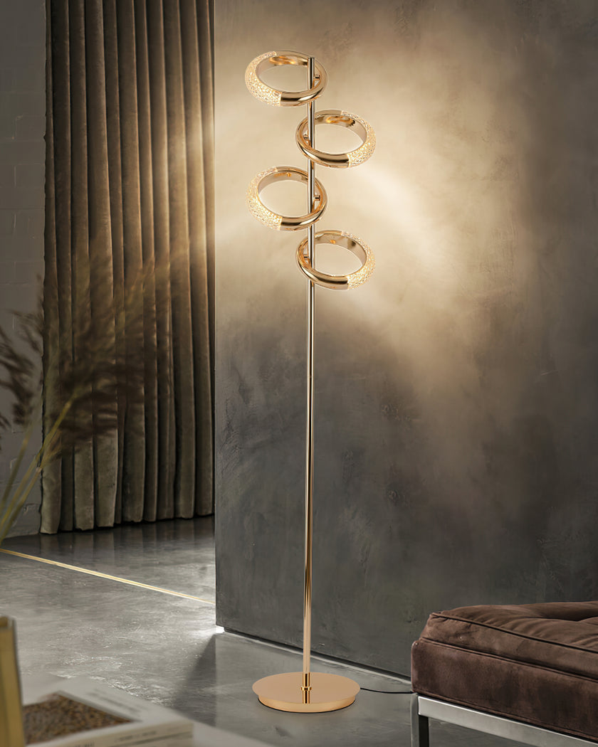 Shiny Earrings Floor Lamp