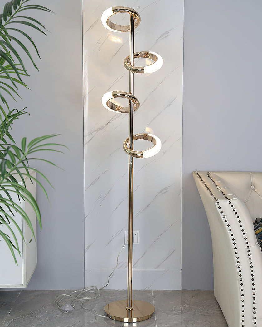 Shiny Earrings Floor Lamp