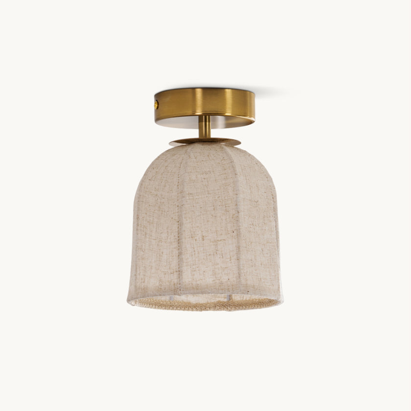 Sienna Linen Ceiling Lamp