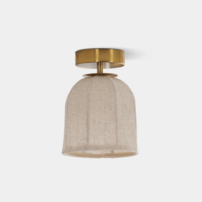 Sienna Linen Ceiling Lamp