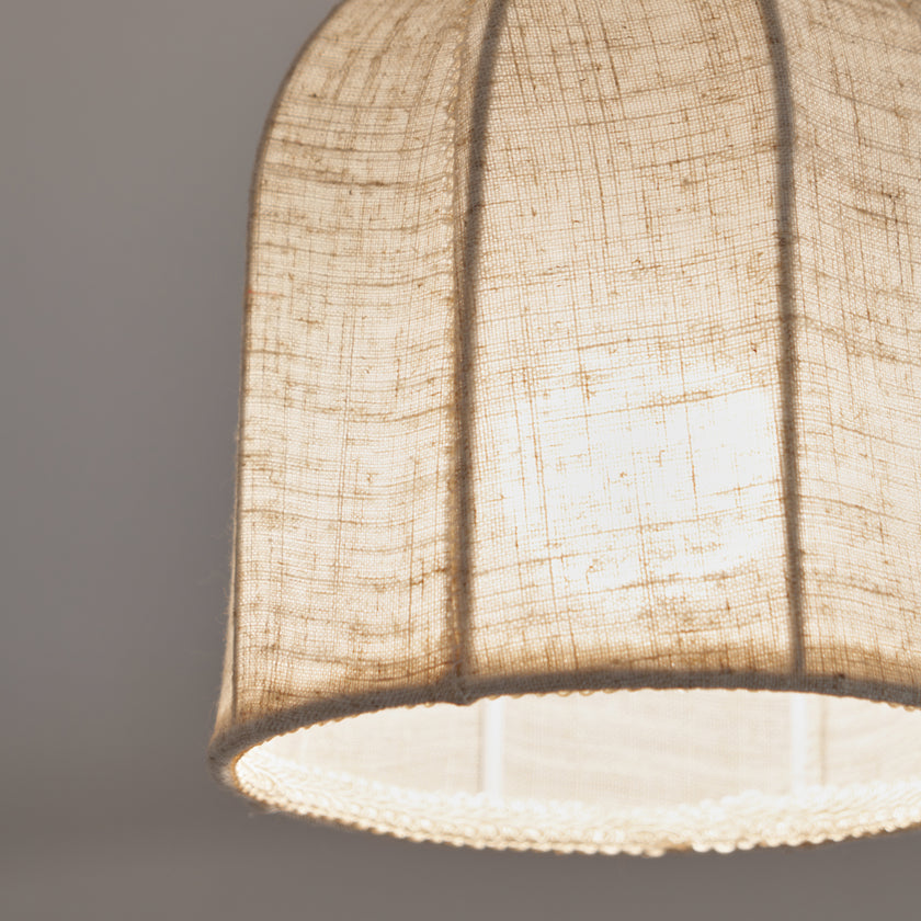 Sienna Linen Ceiling Lamp