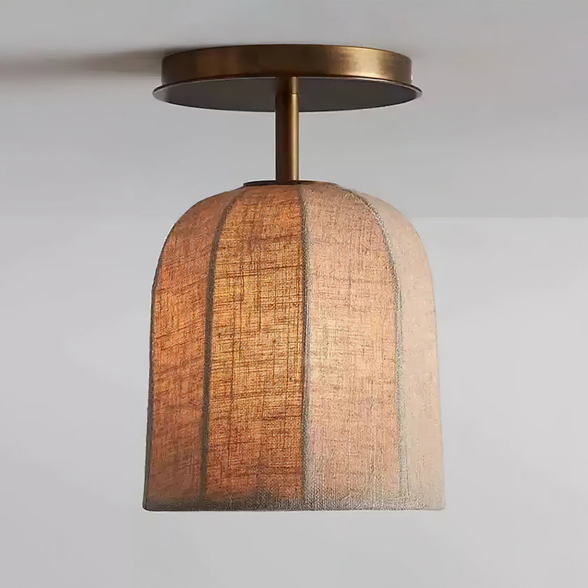 Sienna Linen Ceiling Lamp