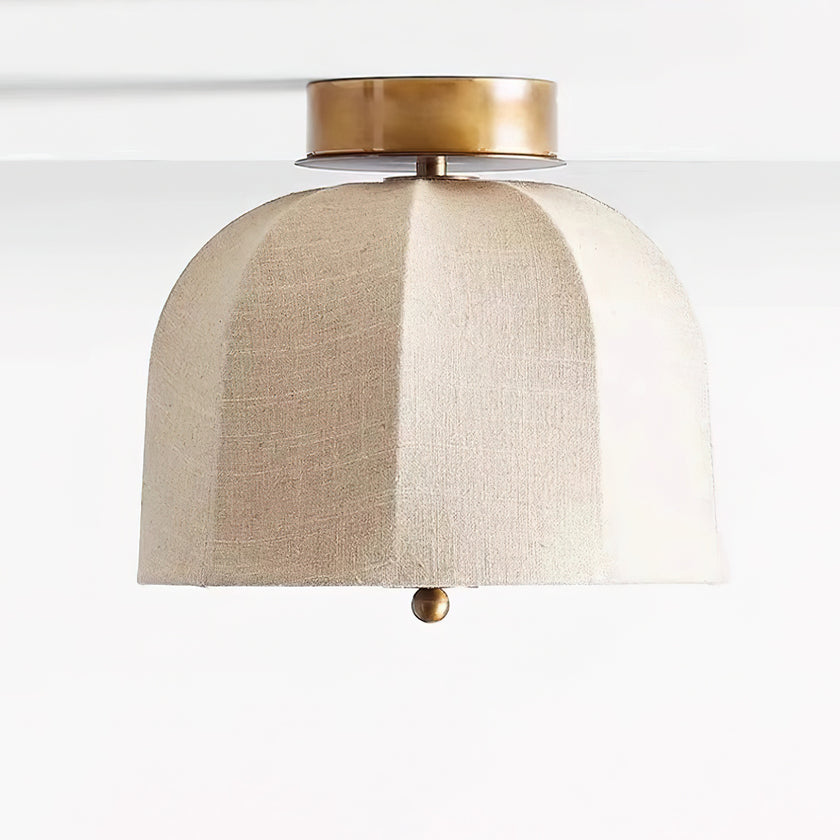 Sienna Linen Ceiling Lamp