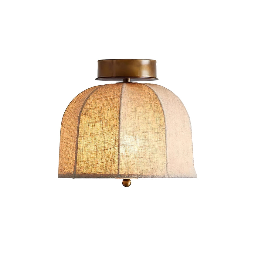 Sienna Linen Ceiling Lamp