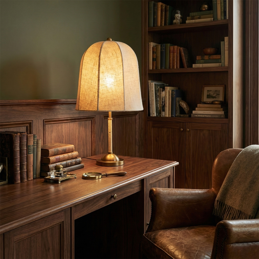 Sienna Linen Table Lamp