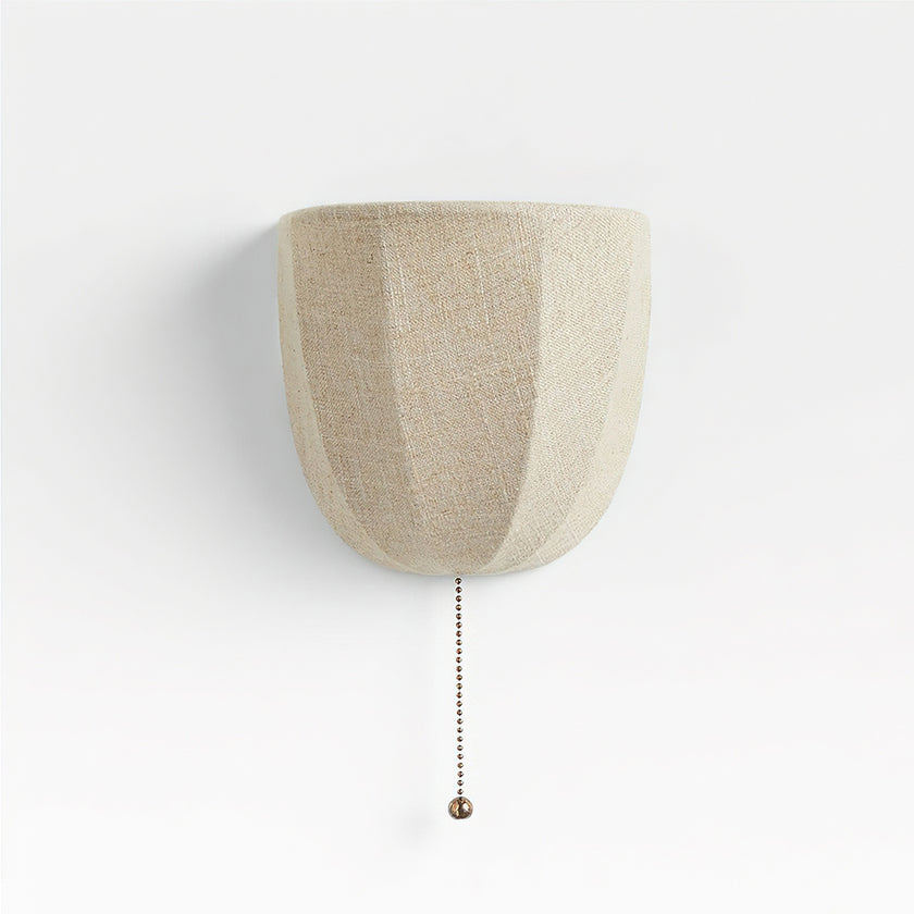 Sienna Linen Wall Sconce