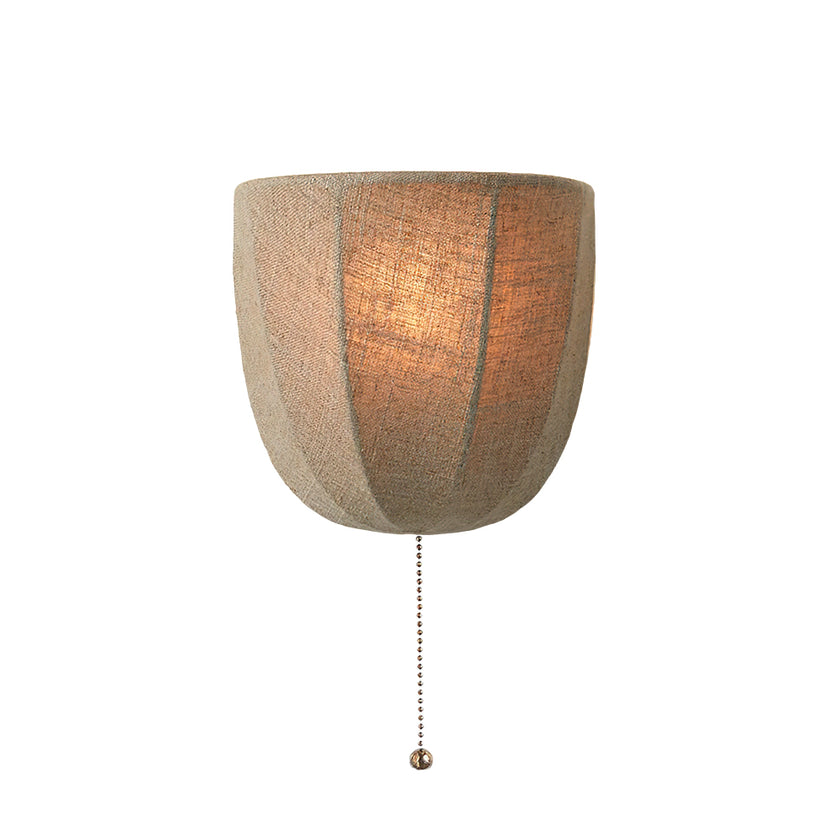 Sienna Linen Wall Sconce