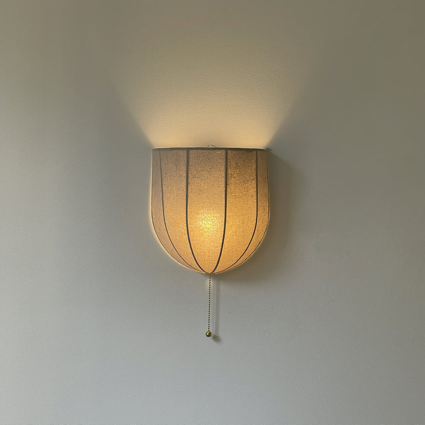 Sienna Linen Wall Sconce